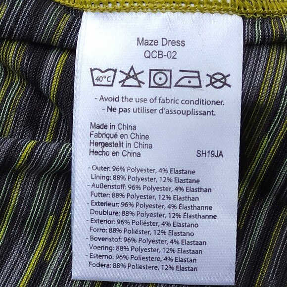 Rab Womens Maze Climbing Dress BNWT Size XS Sulpher Tank Top Dress Cross Back - Picture 6 of 11